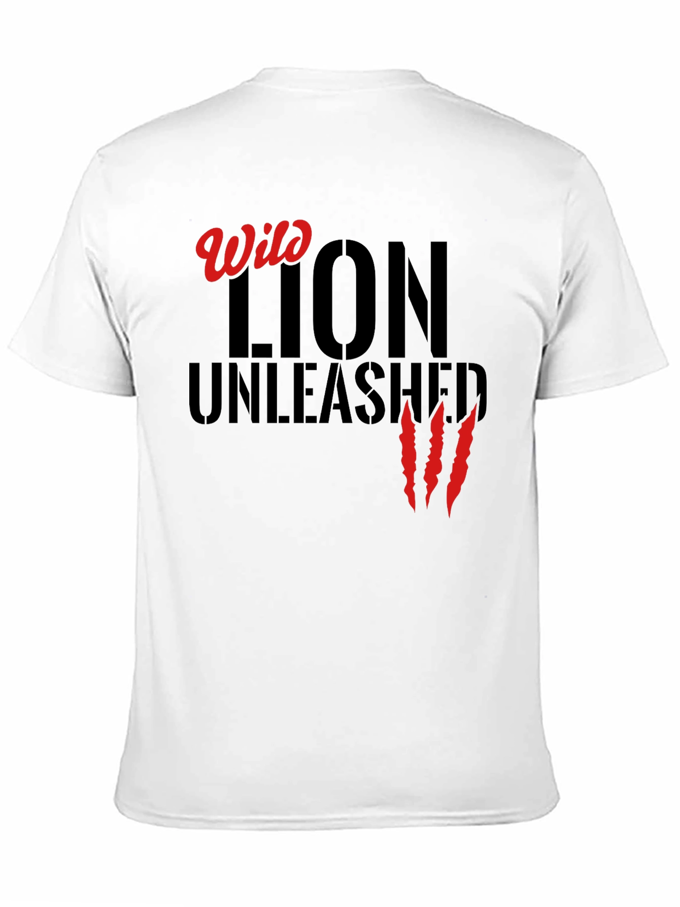 Wild Lion Unleashed Graphic Tee