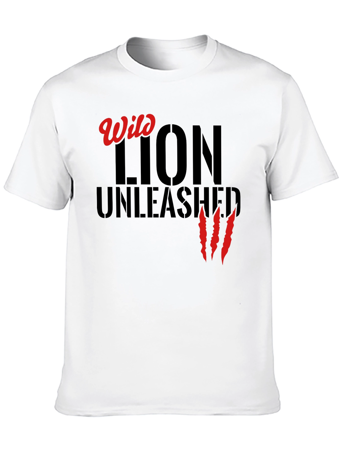 Wild Lion Unleashed Graphic Tee