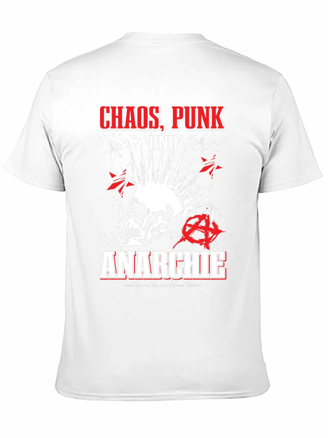 Chaos Punk Anarchy Graphic Tee