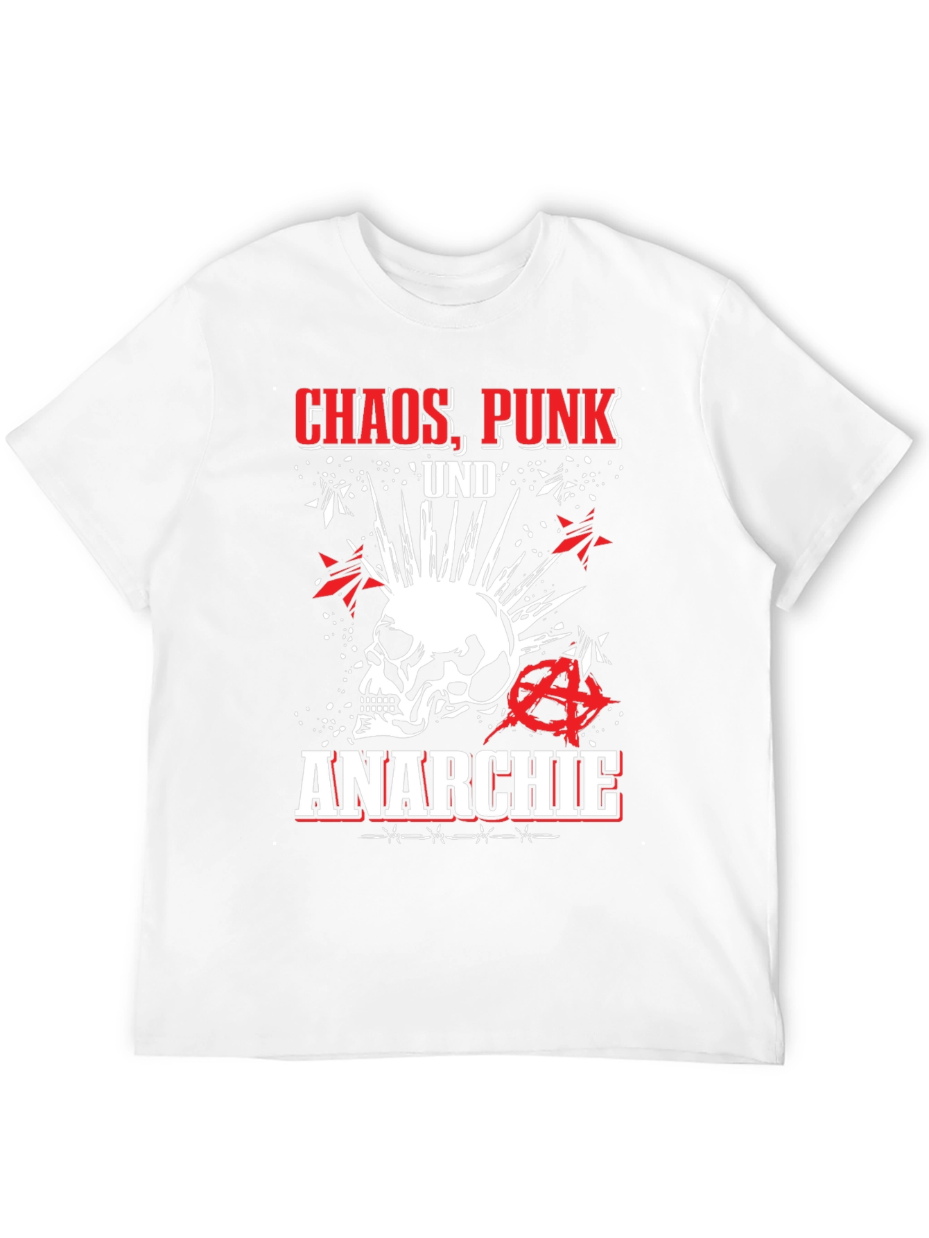Chaos Punk Anarchy Graphic Tee