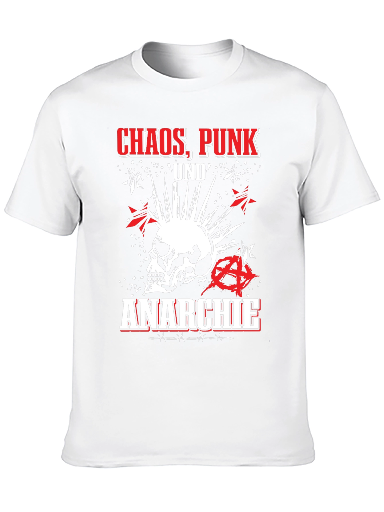 Chaos Punk Anarchy Graphic Tee
