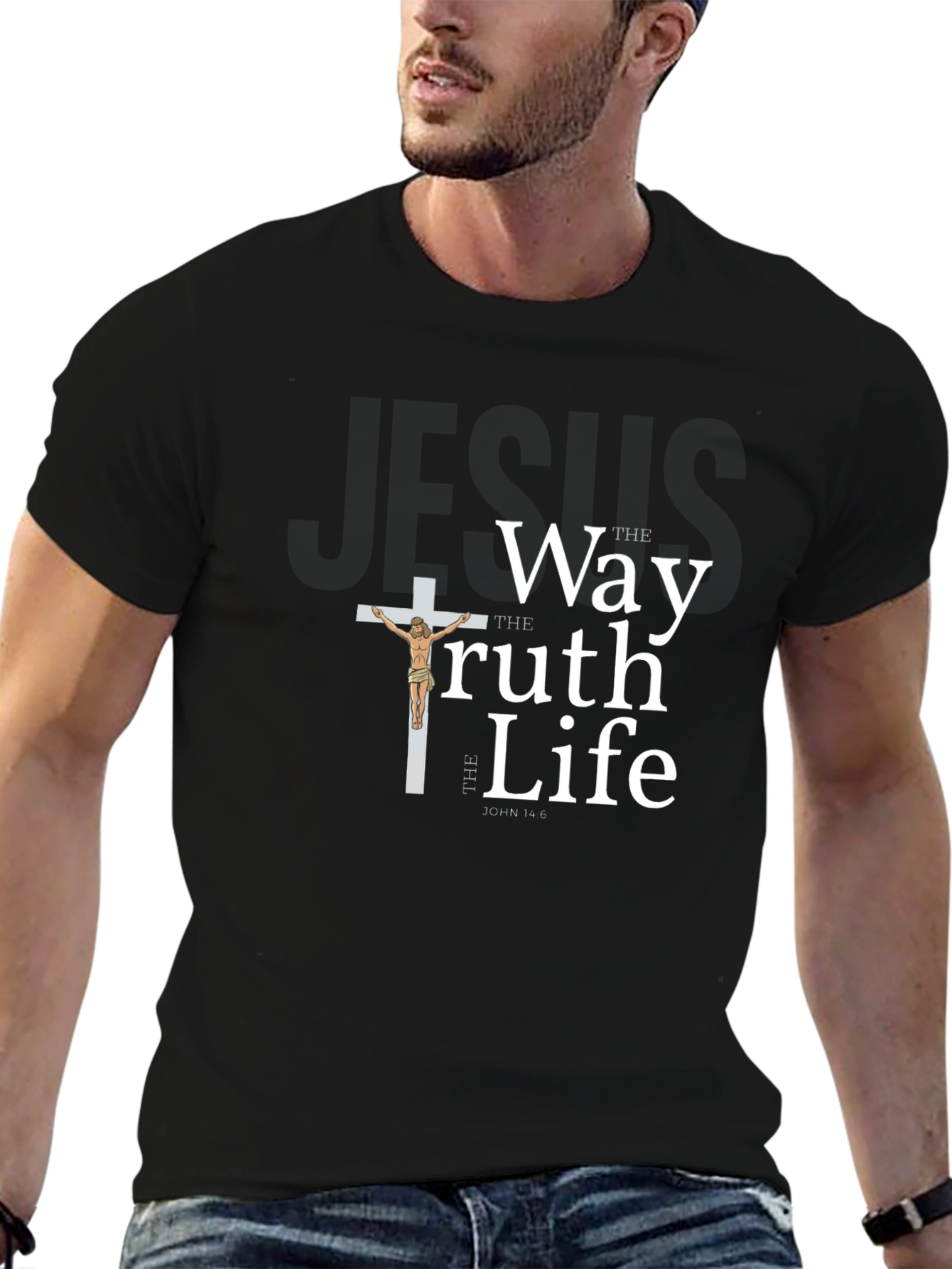 Christian T-Shirt: The Way The Truth The Life