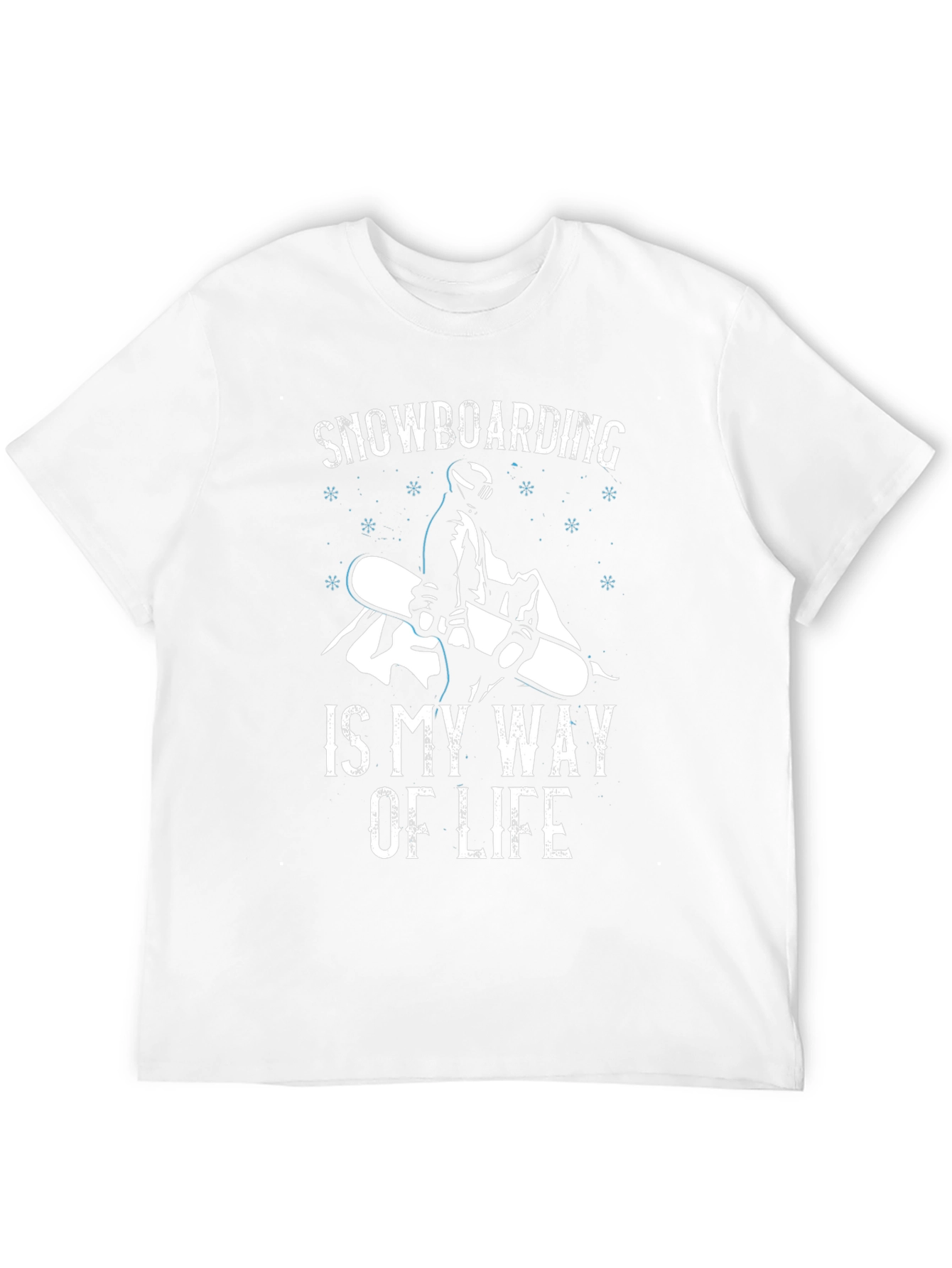 Snowboarding Is My Way Of Life T-Shirt