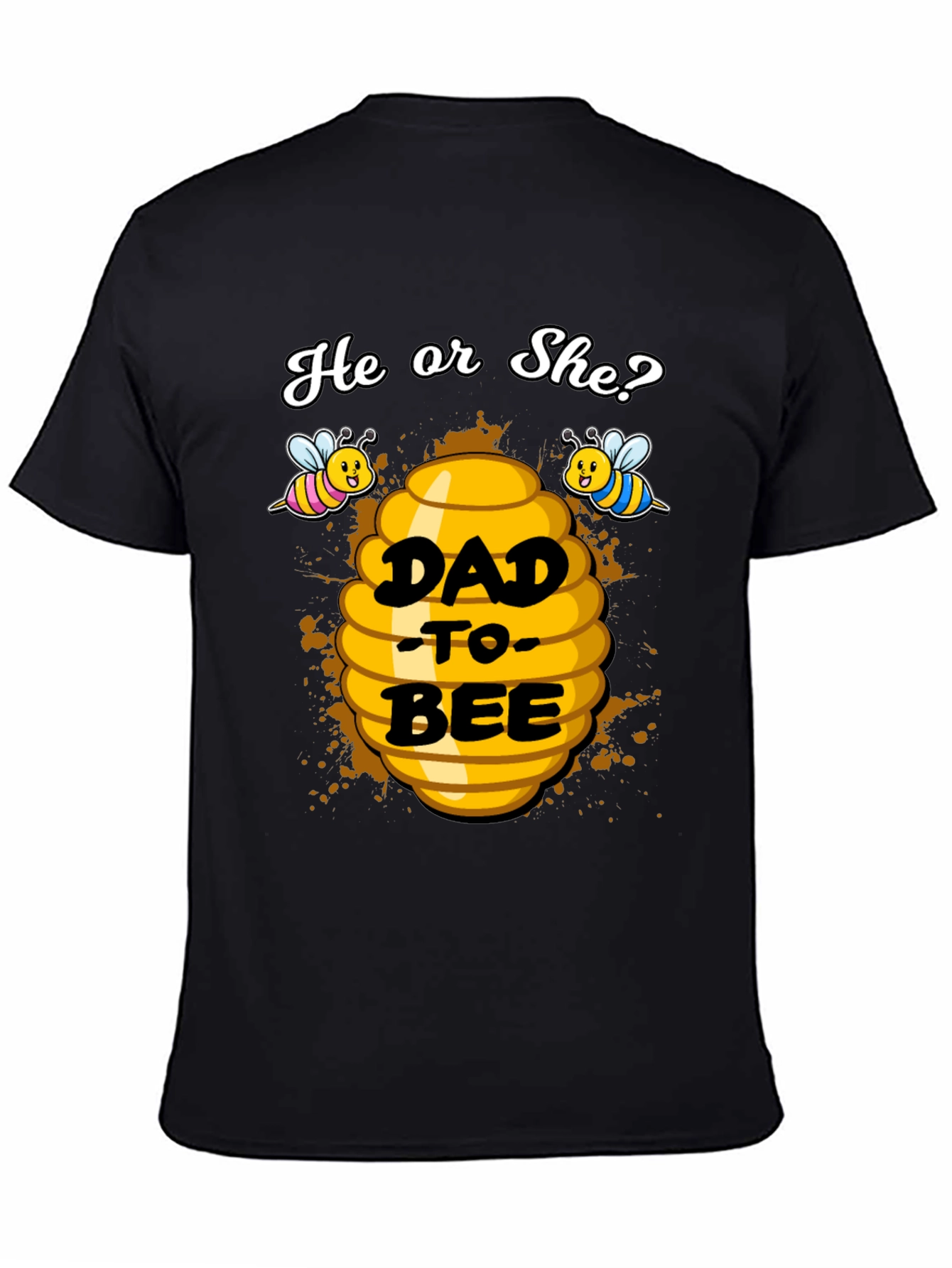 Dad-to-Bee Gender Reveal T-Shirt