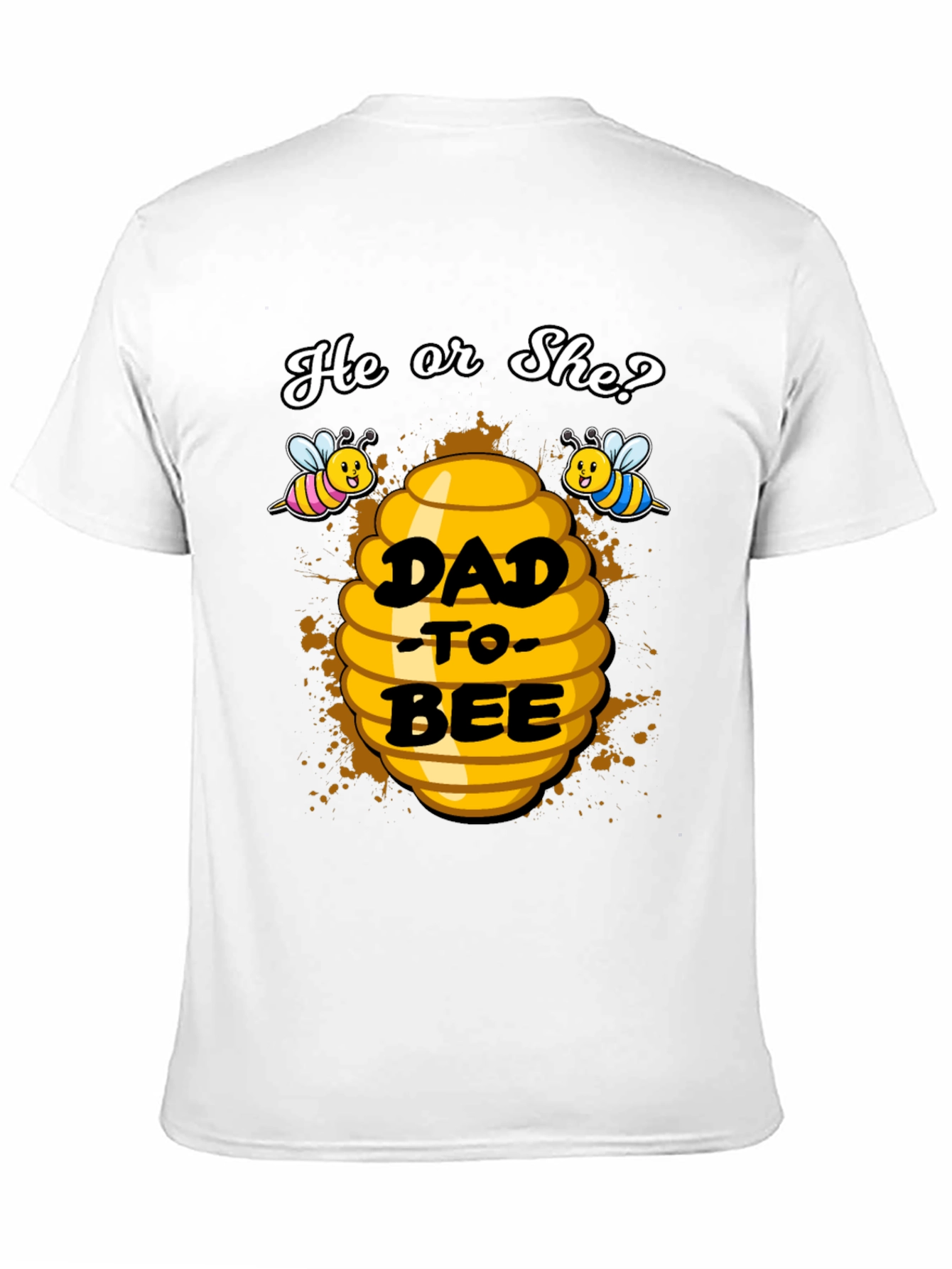 Dad-to-Bee Gender Reveal T-Shirt
