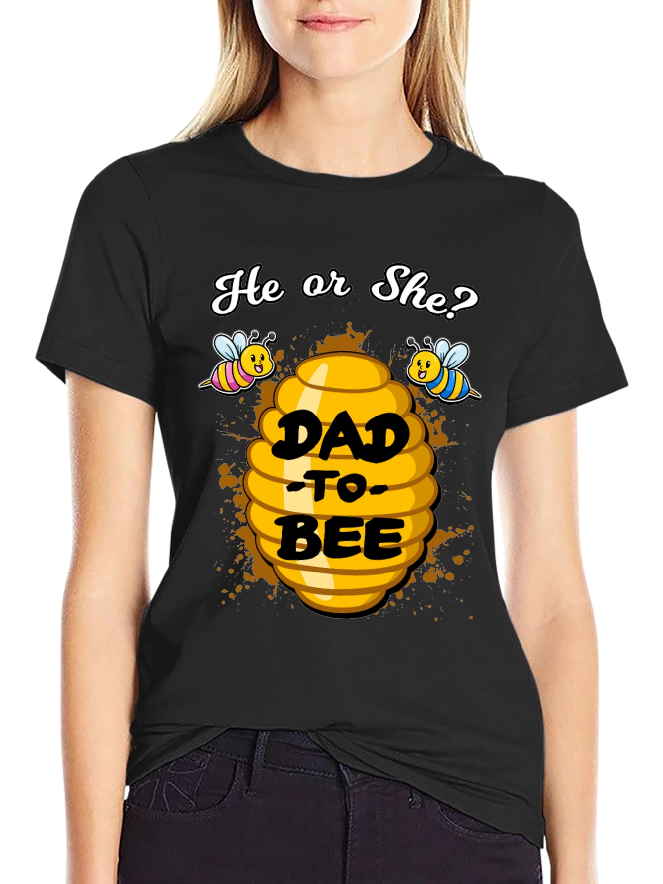 Dad-to-Bee Gender Reveal T-Shirt