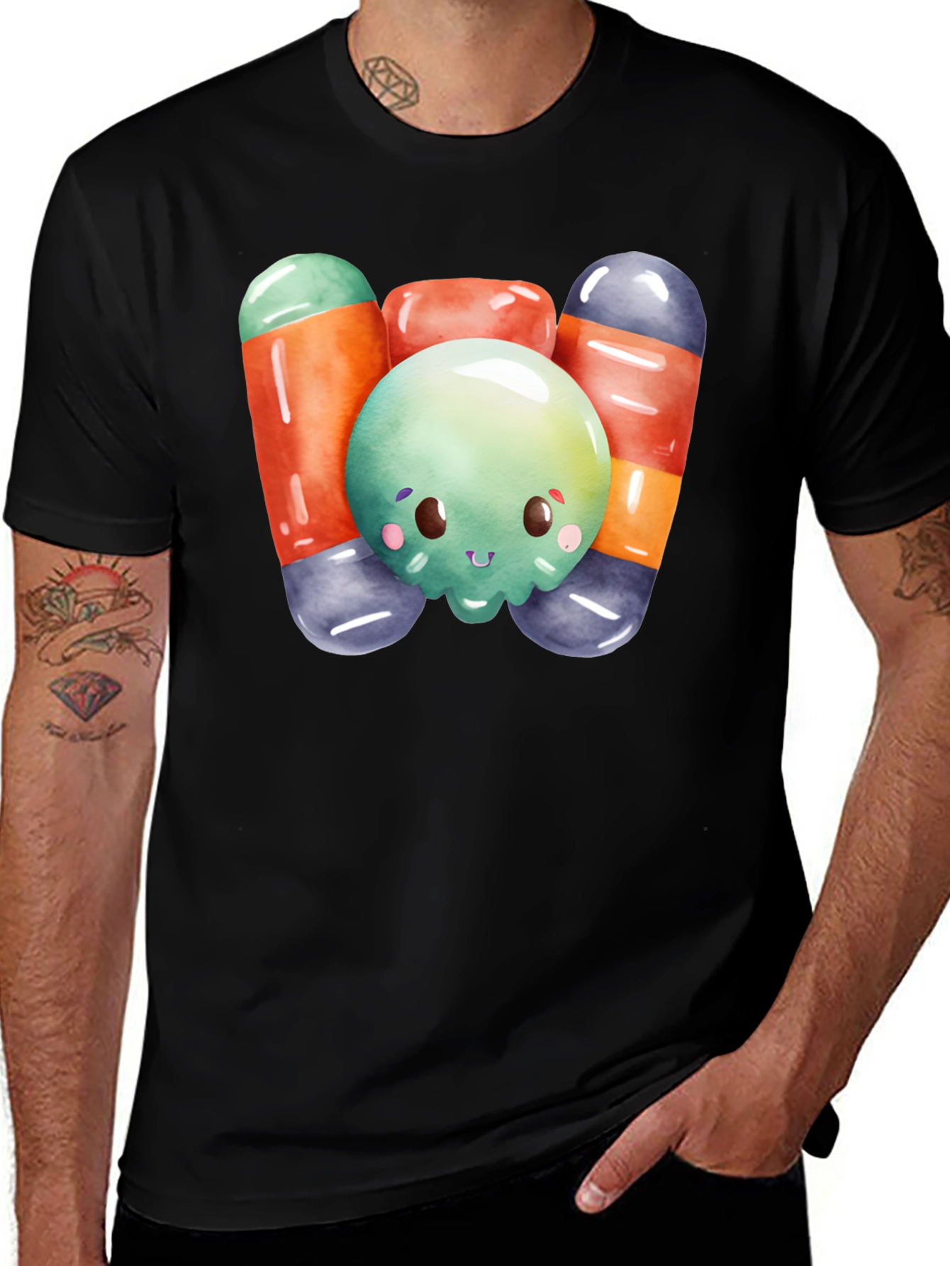 Kawaii Candy T-Shirt - Sweet Style!