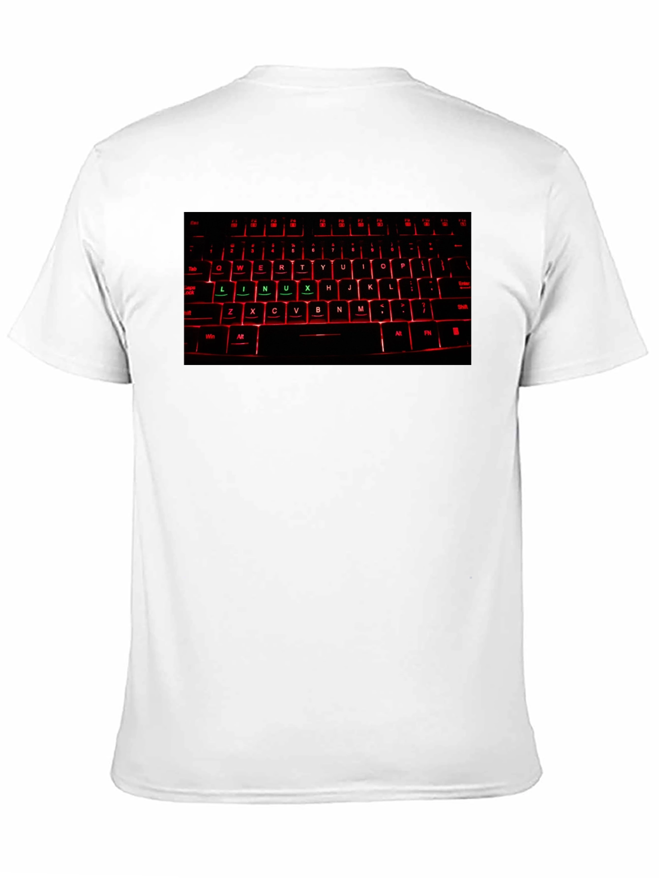 Linux Keyboard T-Shirt - Techie Gift