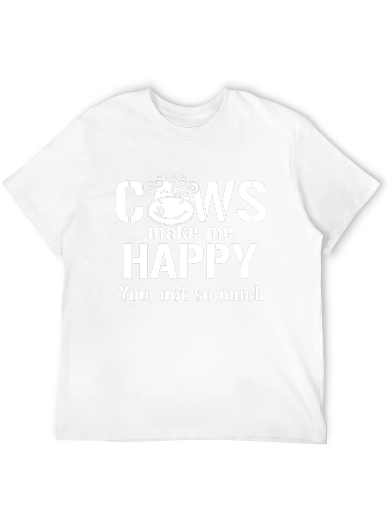 Cows Make Me Happy Graphic Tee
