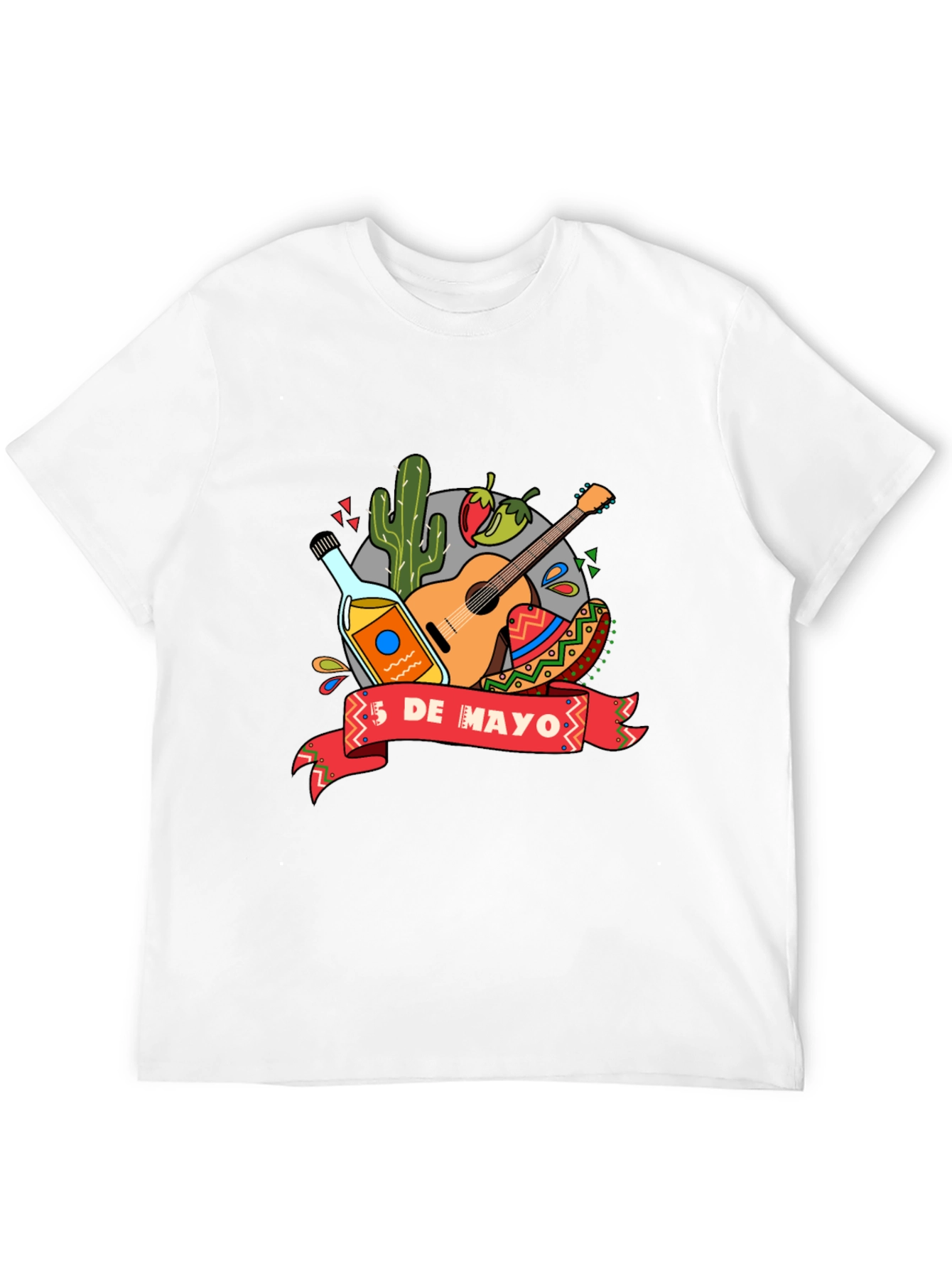 Cinco De Mayo Graphic T-Shirt - Festive Celebration Tee
