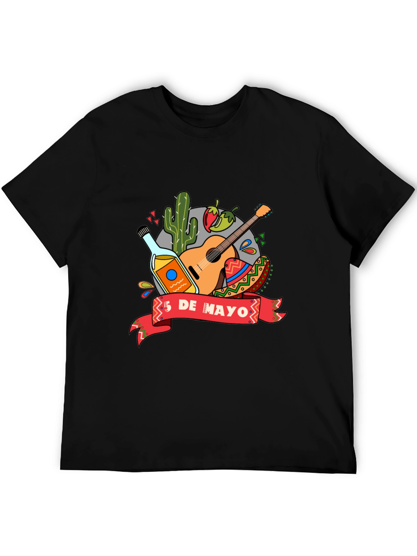 Cinco De Mayo Graphic T-Shirt - Festive Celebration Tee