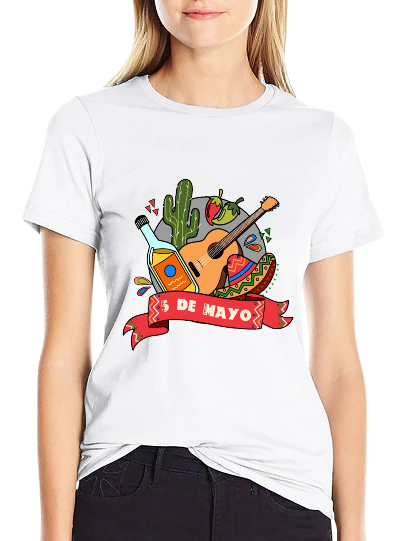 Cinco De Mayo Graphic T-Shirt - Festive Celebration Tee