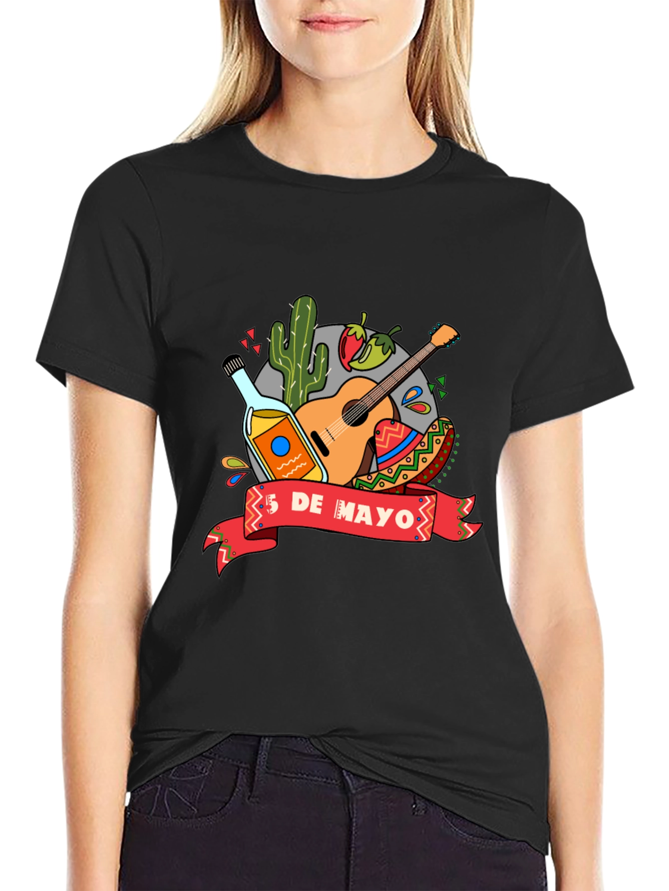 Cinco De Mayo Graphic T-Shirt - Festive Celebration Tee