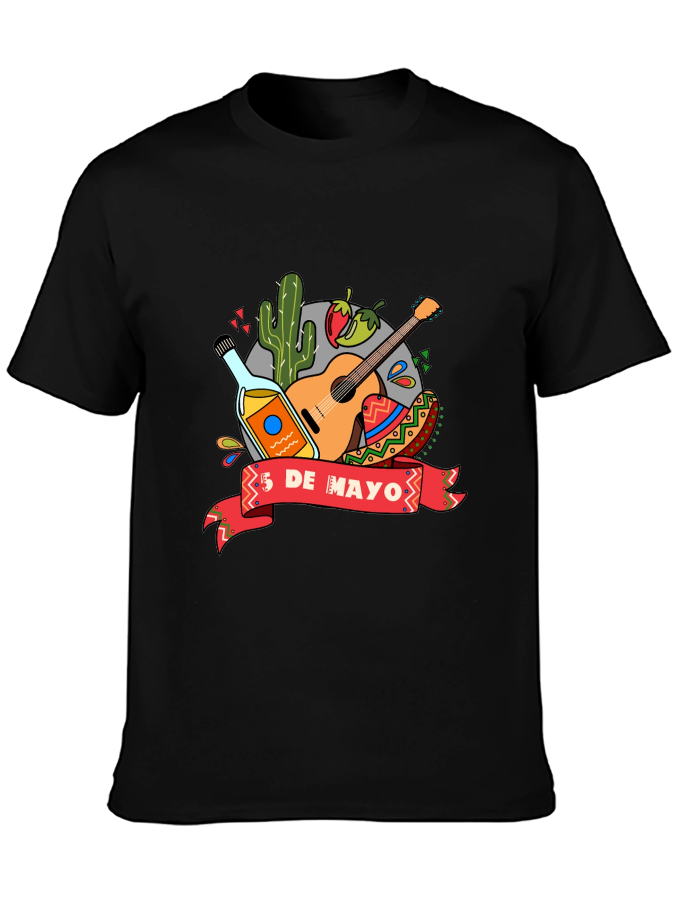 Cinco De Mayo Graphic T-Shirt - Festive Celebration Tee