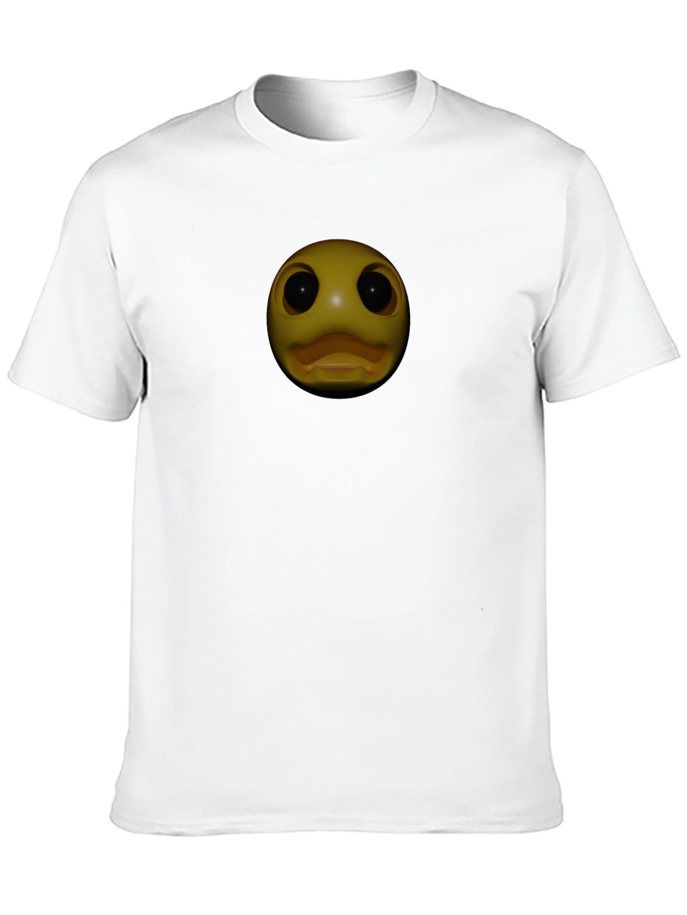 Duck Face Graphic T-Shirt - Black