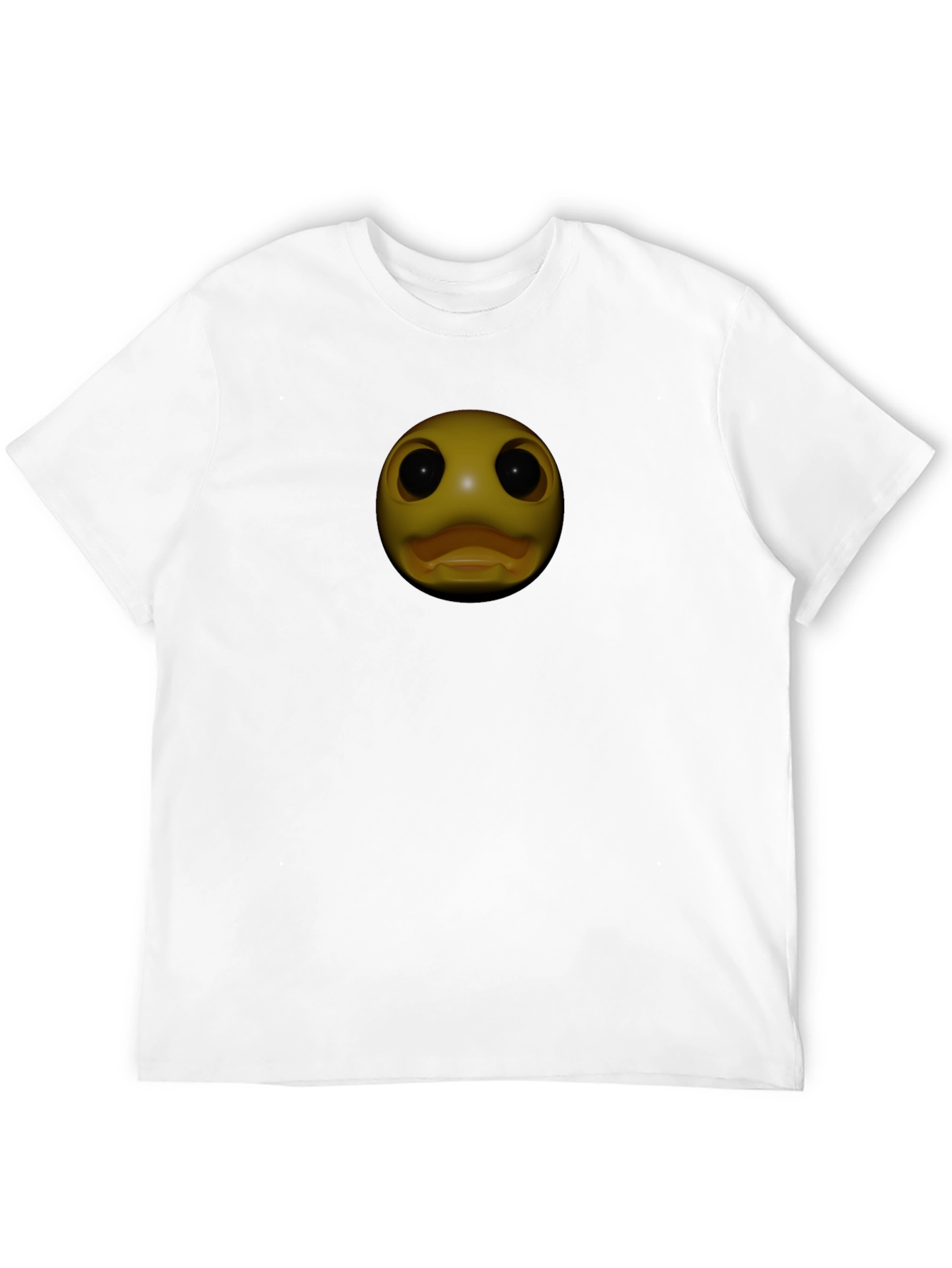 Duck Face Graphic T-Shirt - Black