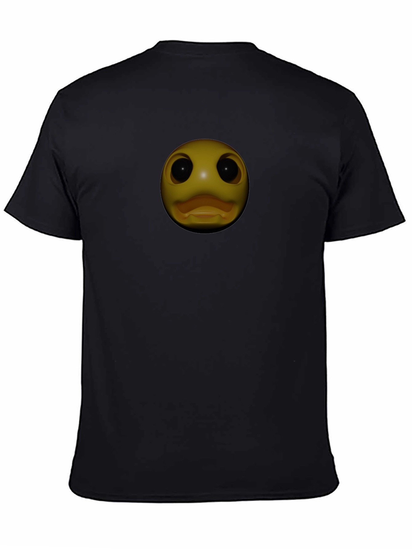 Duck Face Graphic T-Shirt - Black