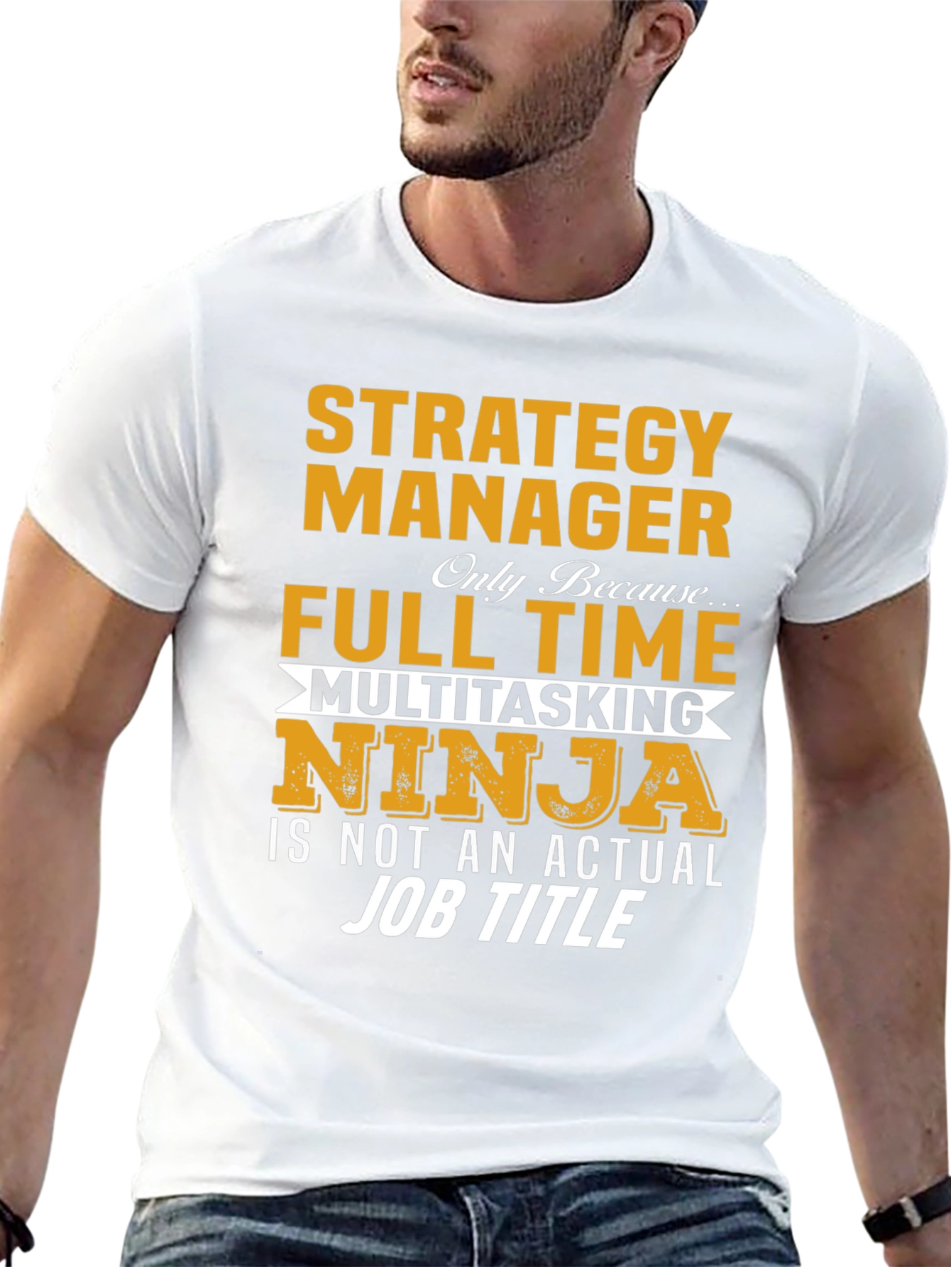 Strategy Manager Full Time Ninja T-Shirt