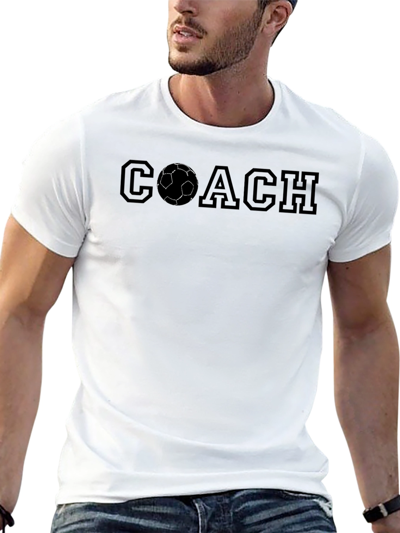 Soccer Coach Graphic T-Shirt
