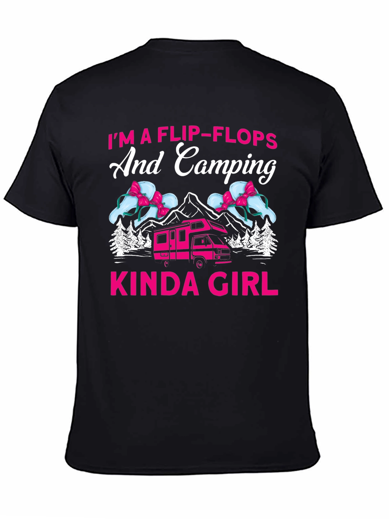 Flip-Flops & Camping Kinda Girl T-Shirt