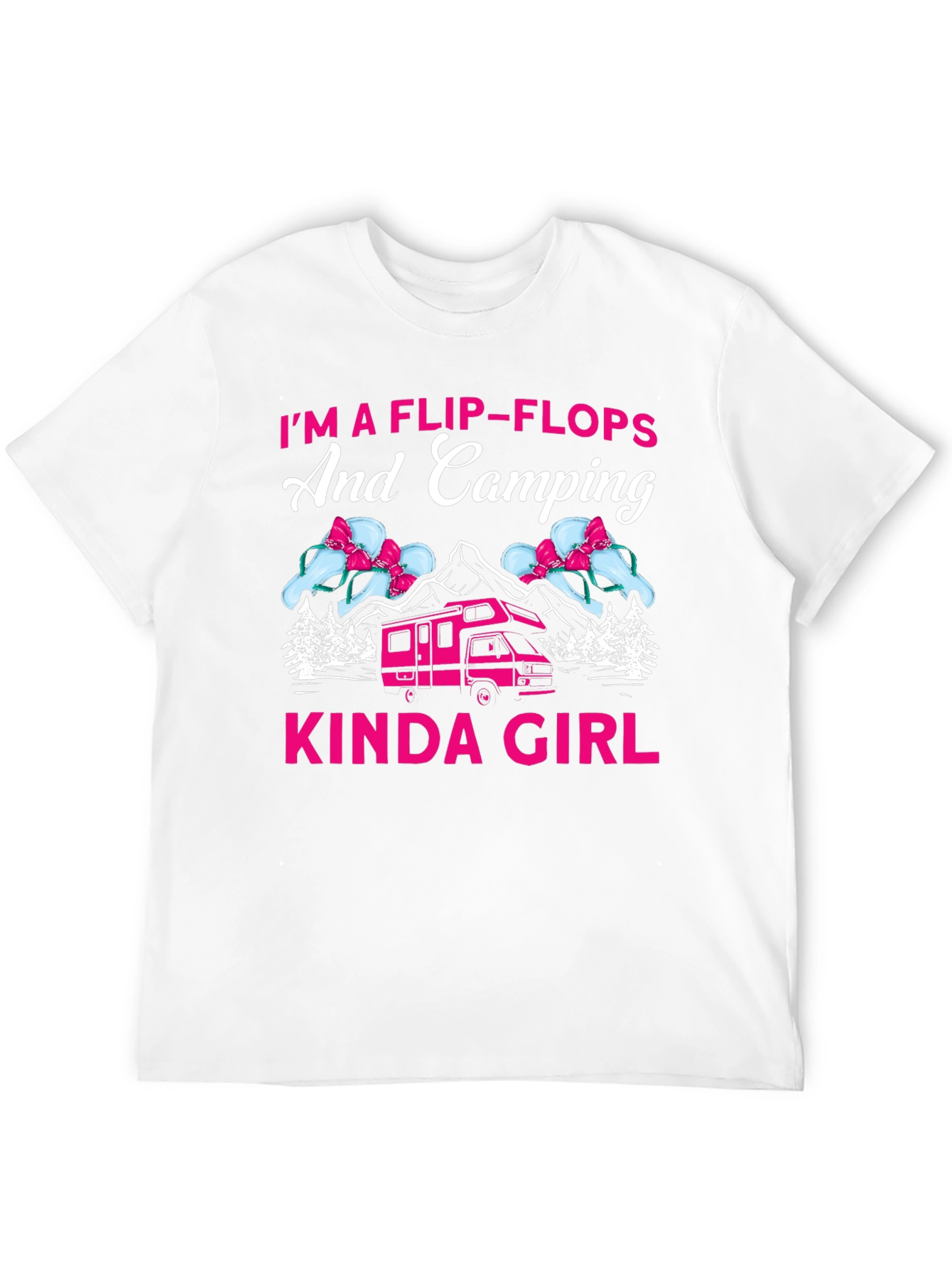 Flip-Flops & Camping Kinda Girl T-Shirt