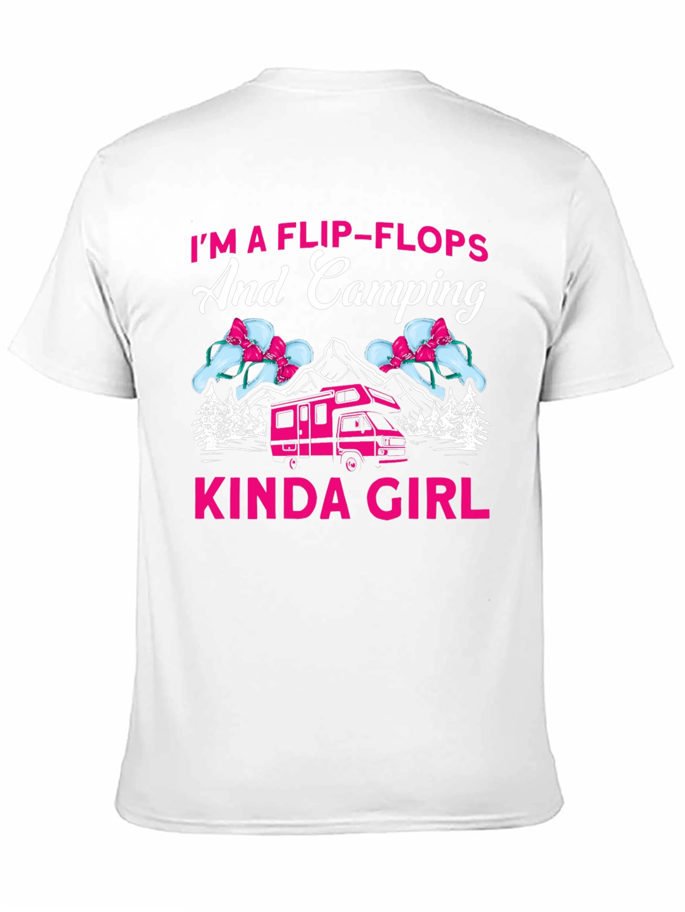 Flip-Flops & Camping Kinda Girl T-Shirt