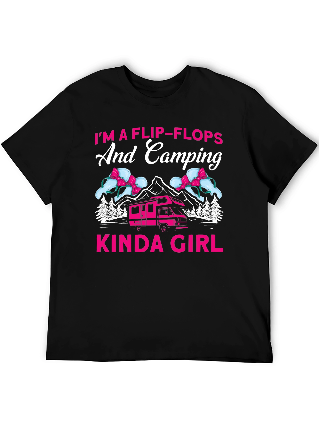 Flip-Flops & Camping Kinda Girl T-Shirt