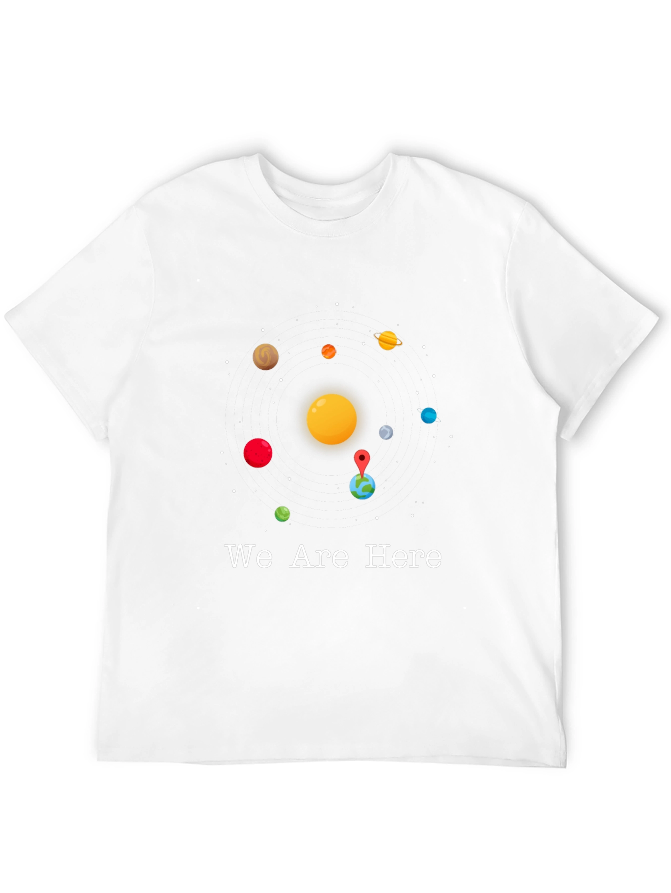 We Are Here Graphic Tee