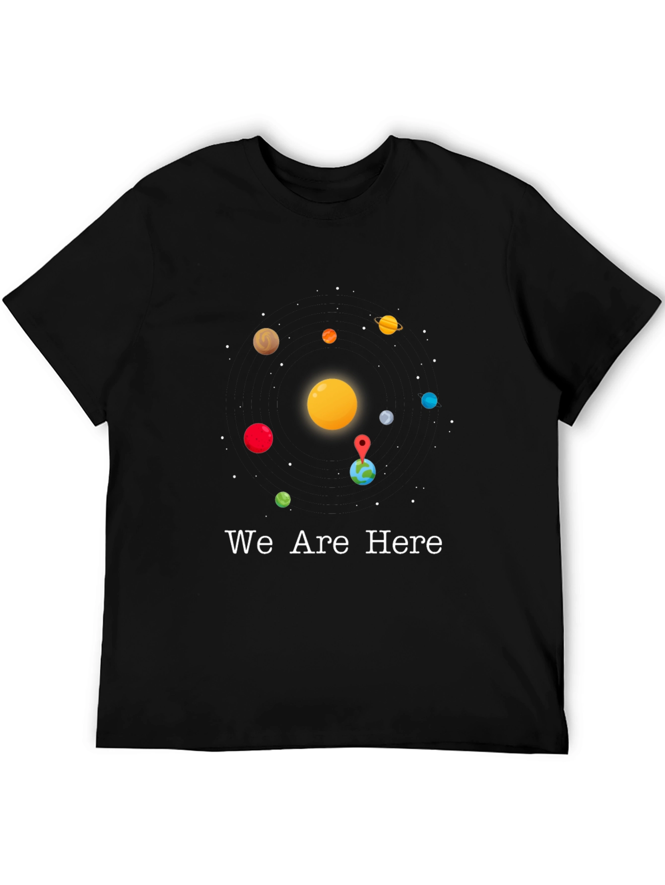 We Are Here Graphic Tee