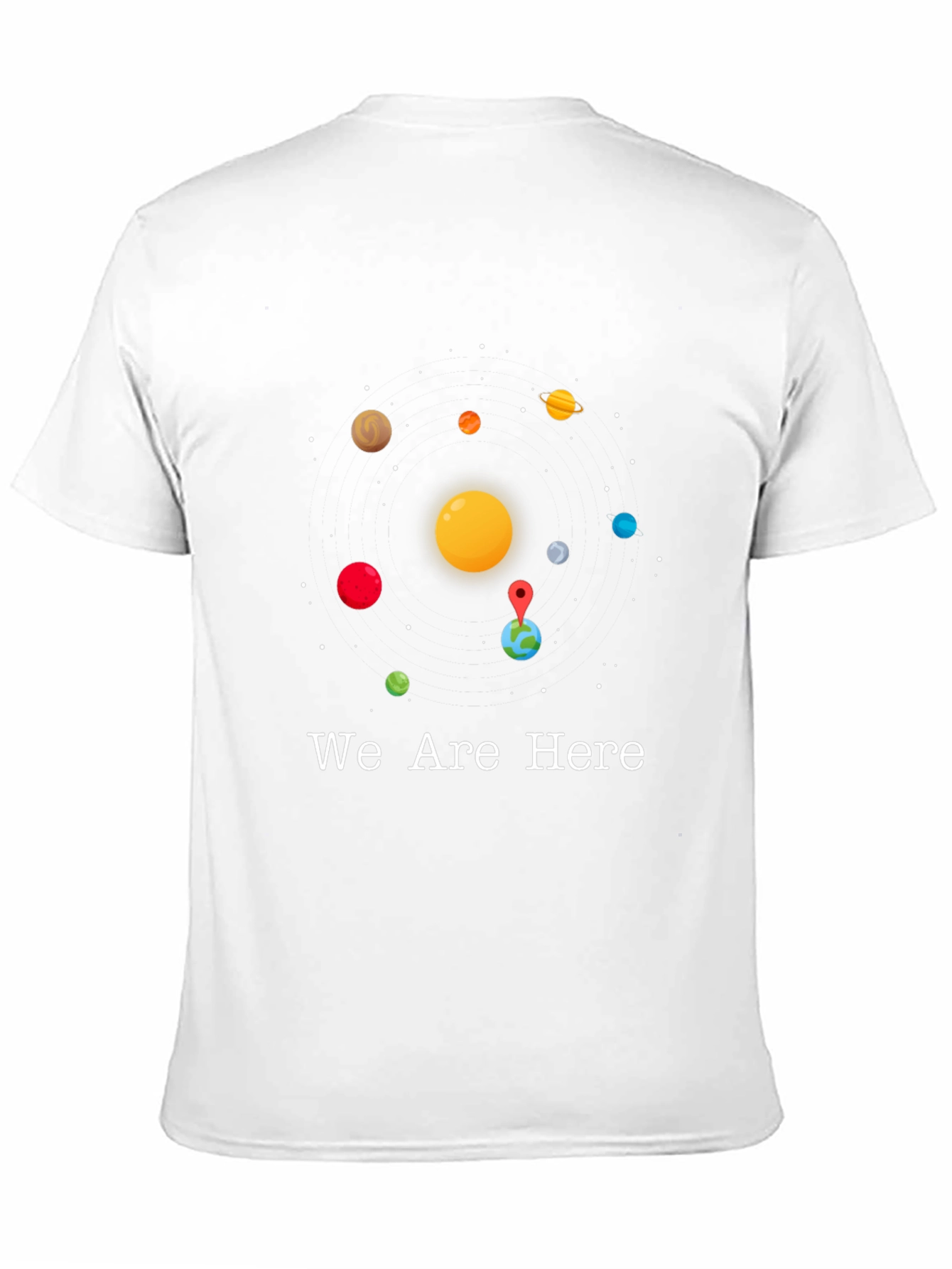 We Are Here Graphic Tee