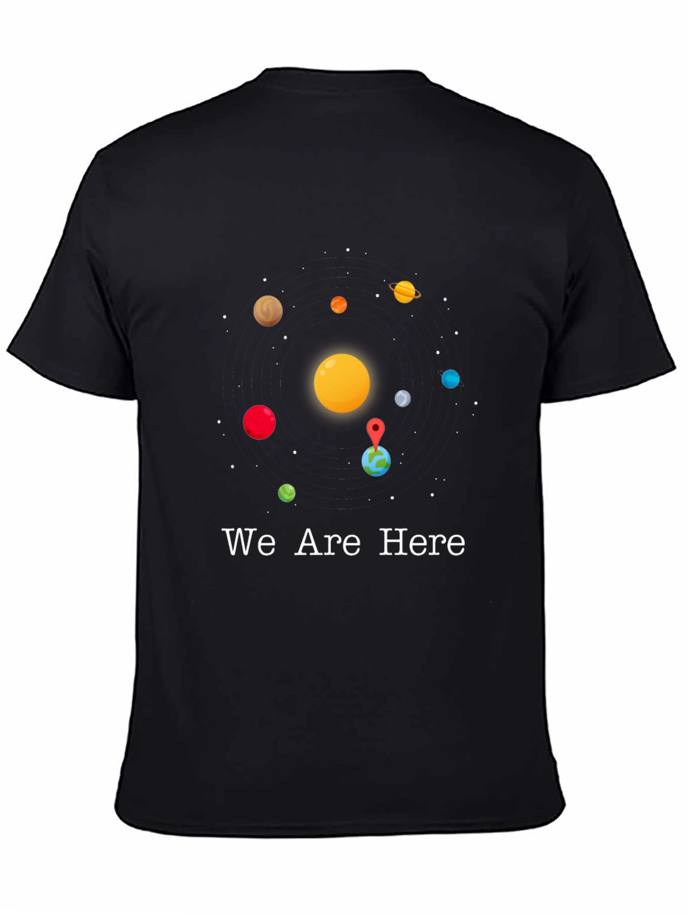 We Are Here Graphic Tee