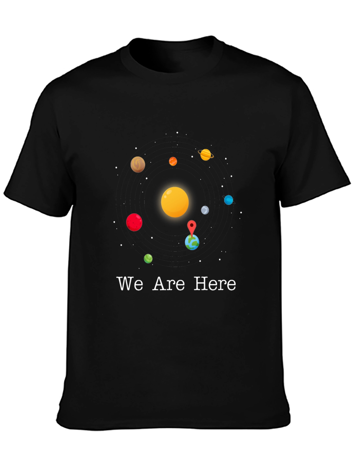 We Are Here Graphic Tee