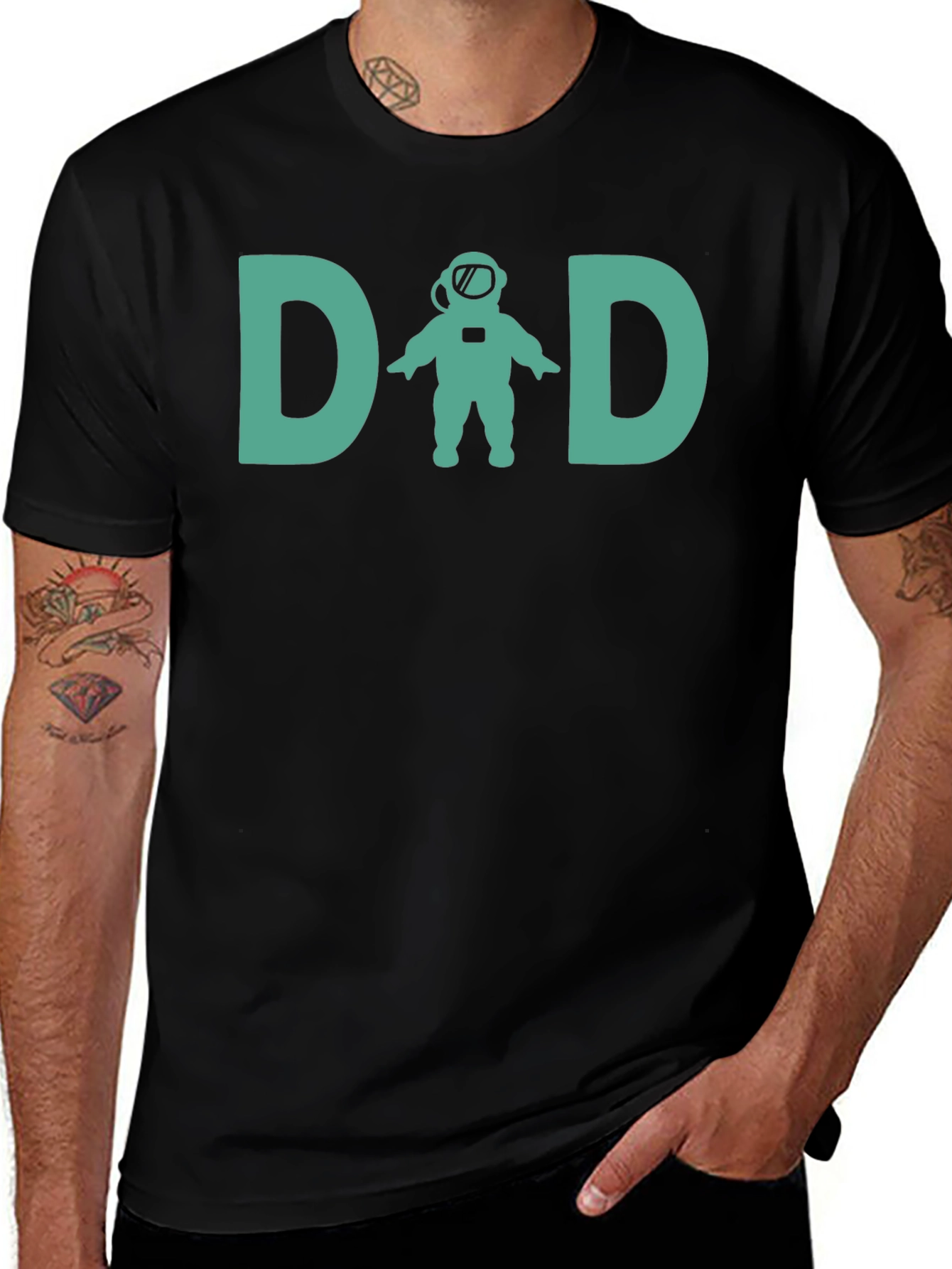 Diver Dad Graphic Tee - Fathers Day Gift