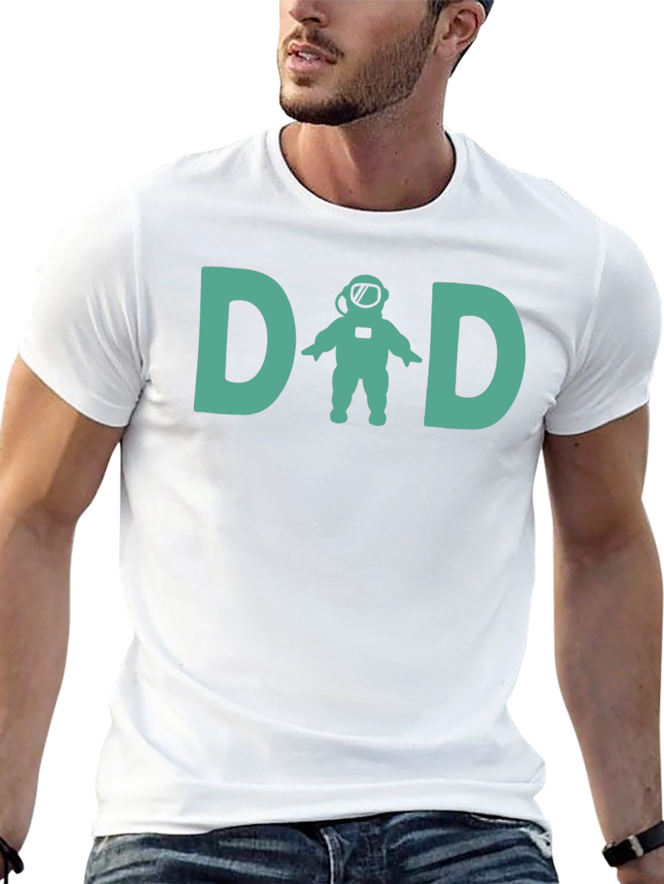 Diver Dad Graphic Tee - Fathers Day Gift