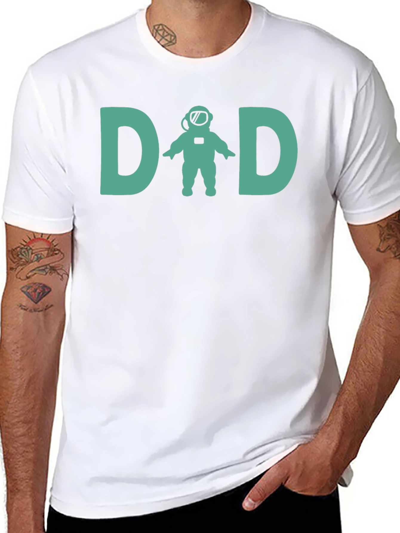 Diver Dad Graphic Tee - Fathers Day Gift