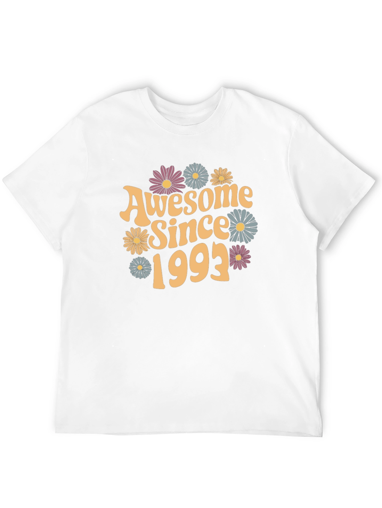 Awesome Since 1993 Floral Graphic Tee