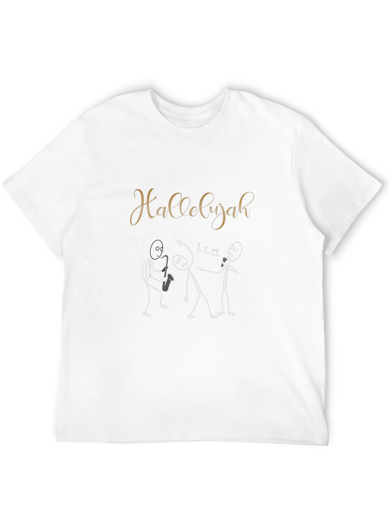 Hallelujah Music Crew Graphic Tee
