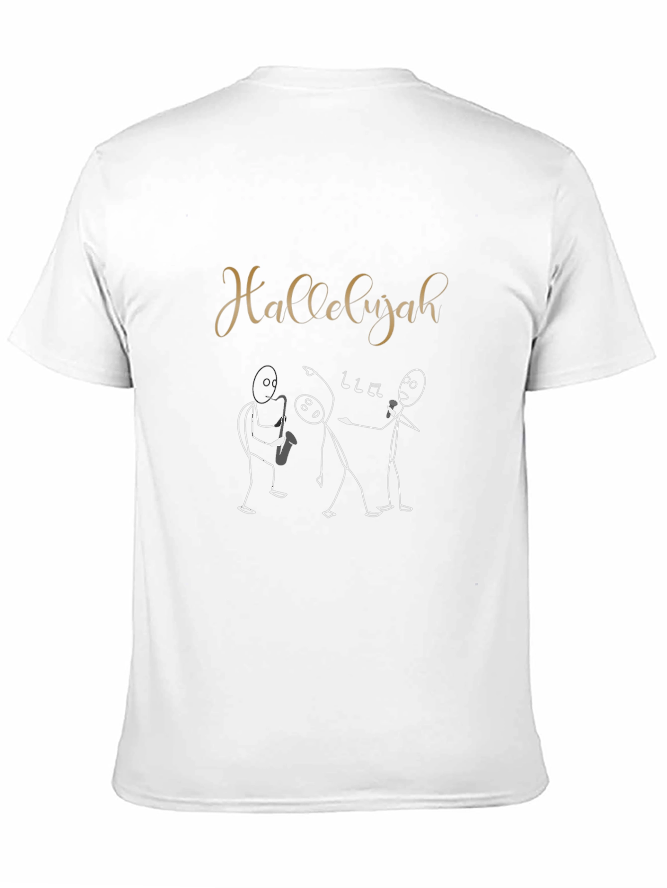 Hallelujah Music Crew Graphic Tee