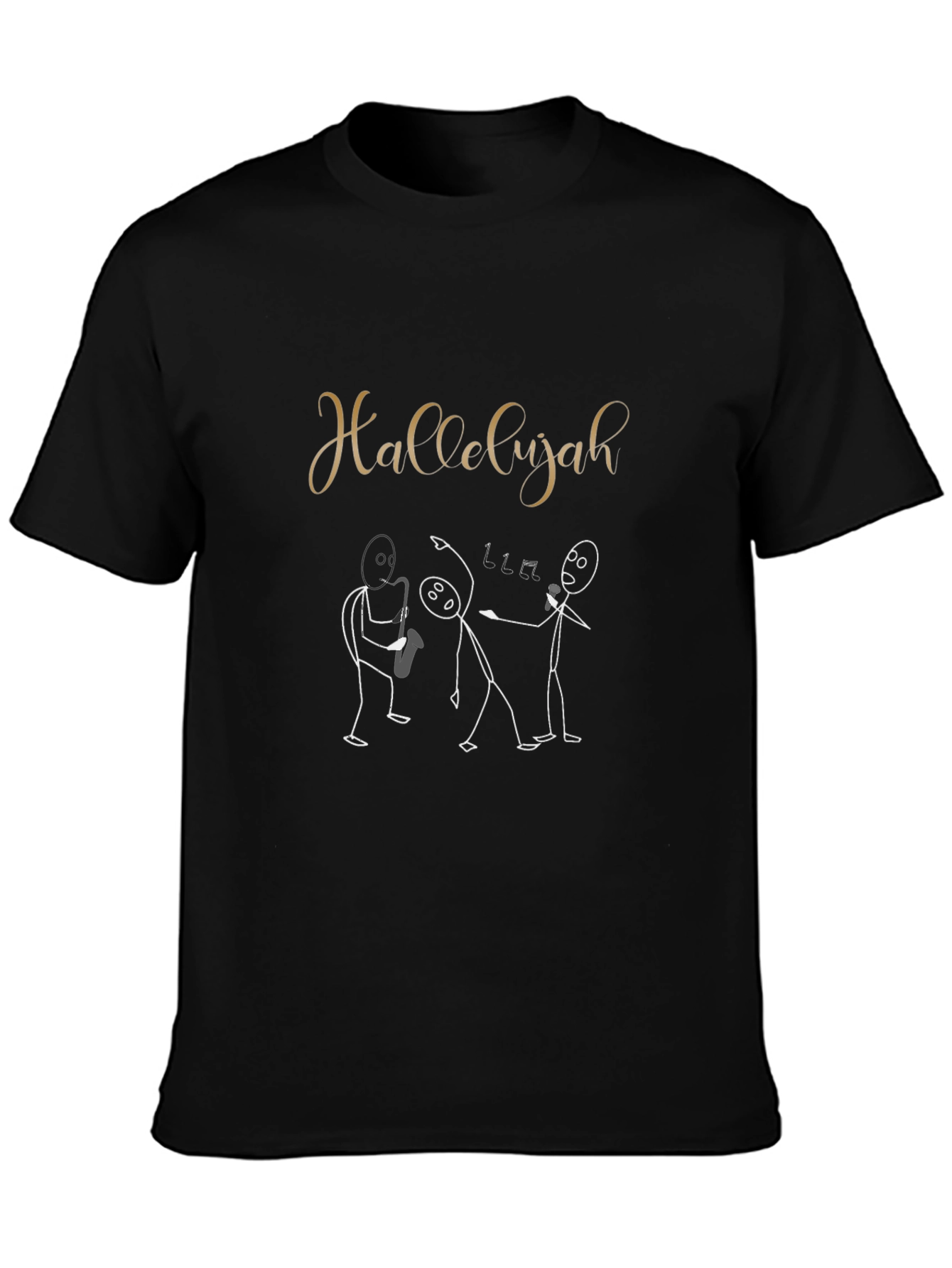 Hallelujah Music Crew Graphic Tee