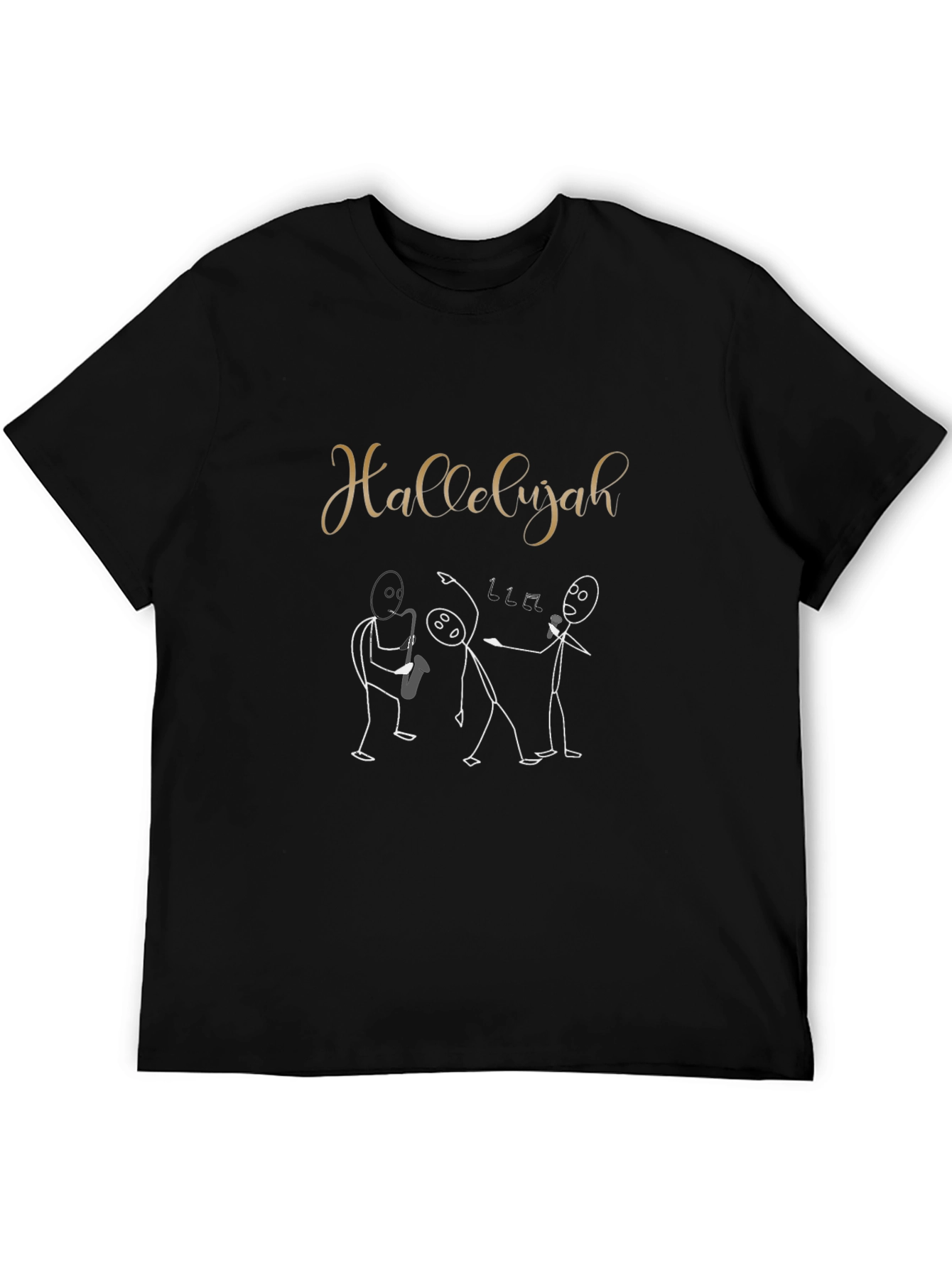 Hallelujah Music Crew Graphic Tee