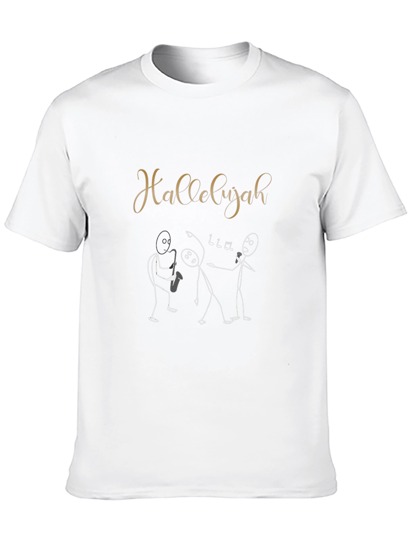 Hallelujah Music Crew Graphic Tee