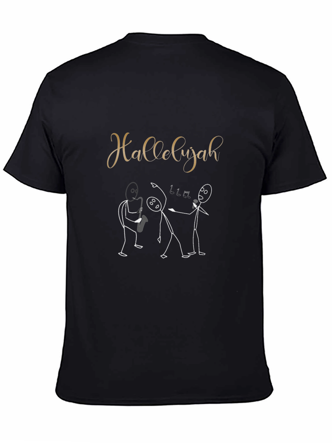 Hallelujah Music Crew Graphic Tee