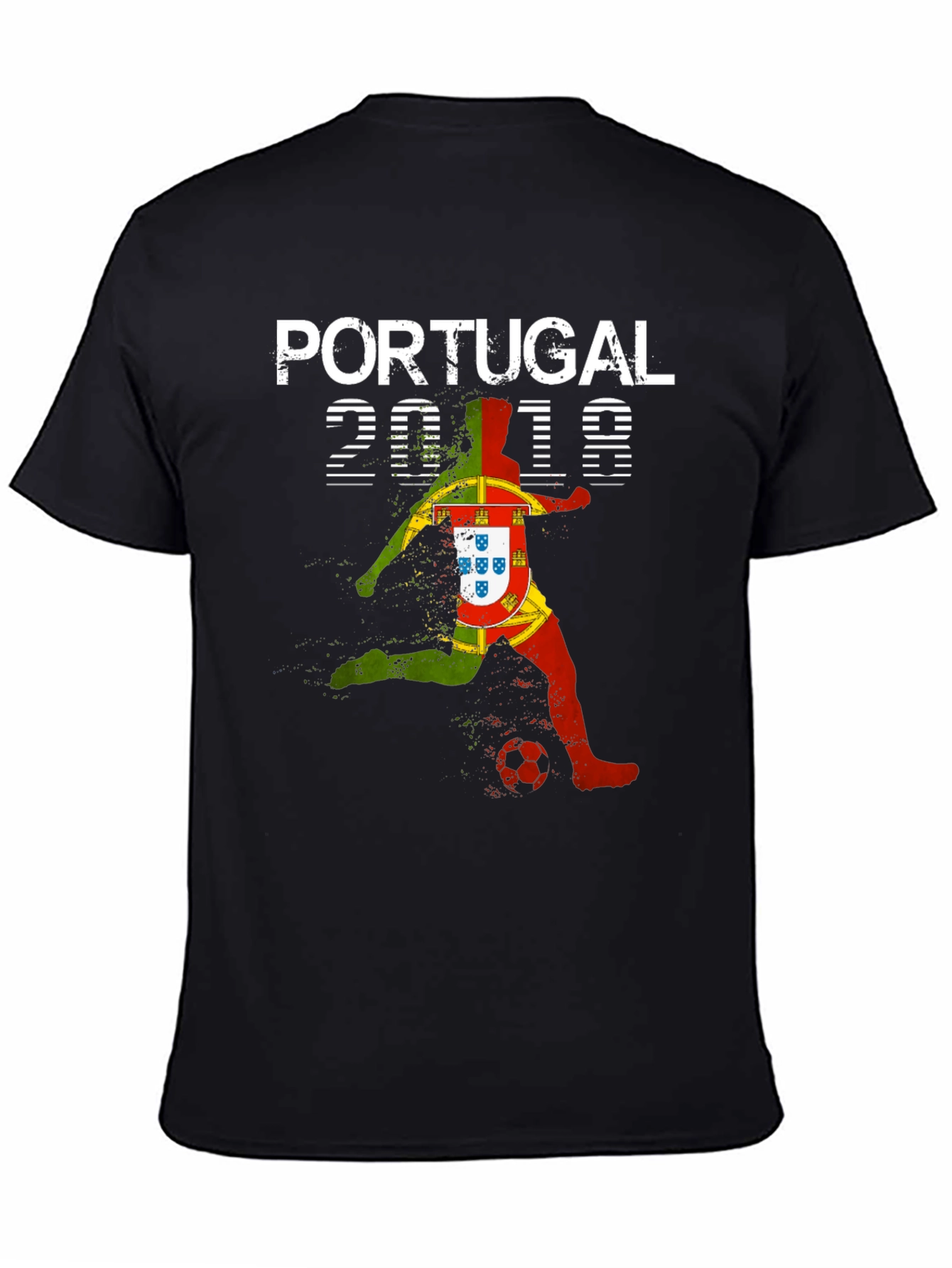 Portugal Soccer Fan T-Shirt - 2018 Graphic Tee