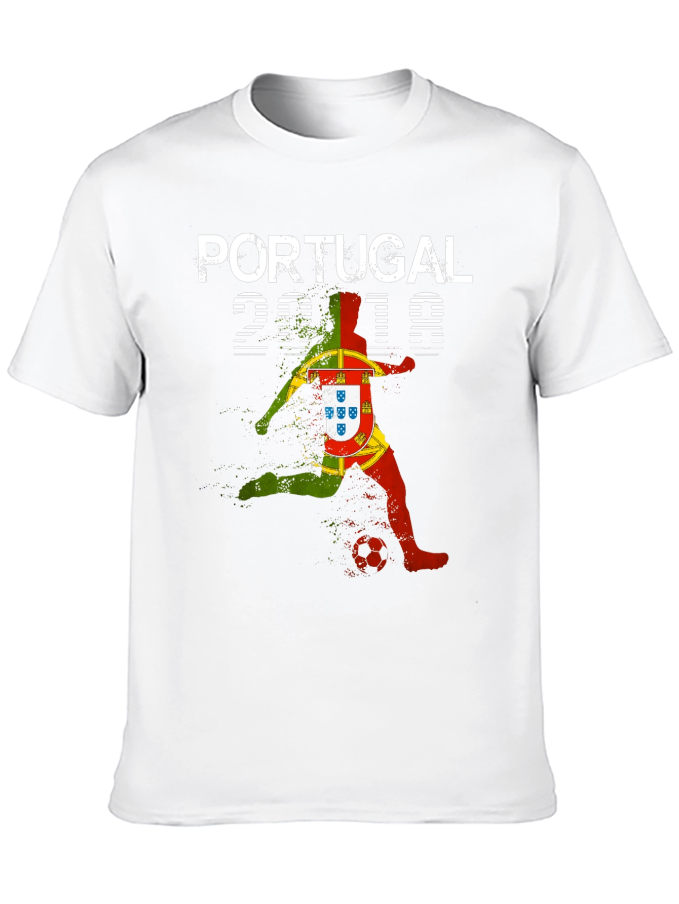 Portugal Soccer Fan T-Shirt - 2018 Graphic Tee
