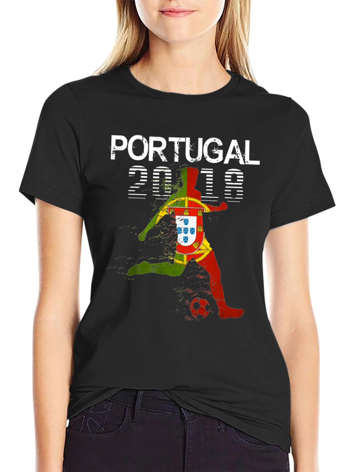 Portugal Soccer Fan T-Shirt - 2018 Graphic Tee