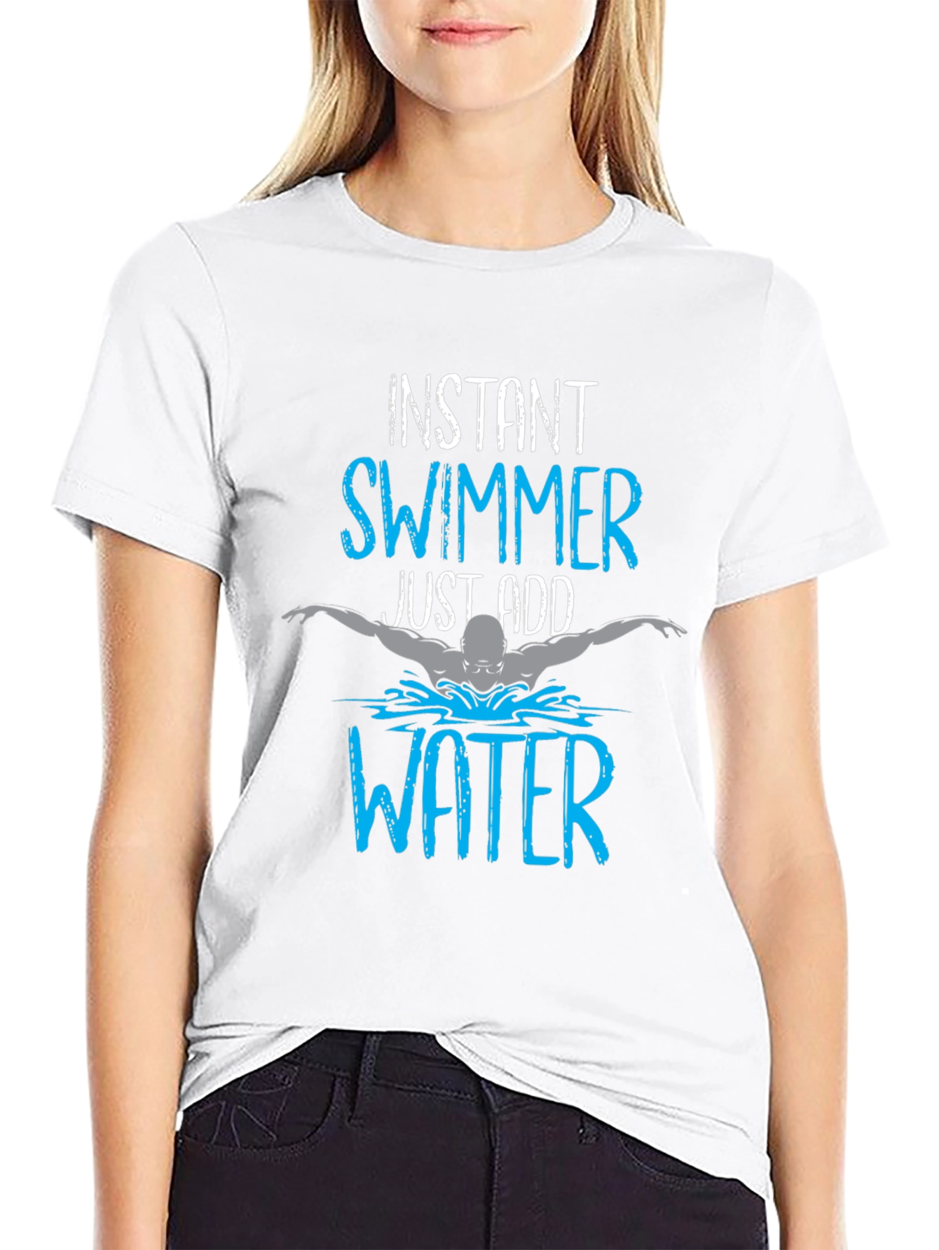 Instant Swimmer T-Shirt - Just Add Water!