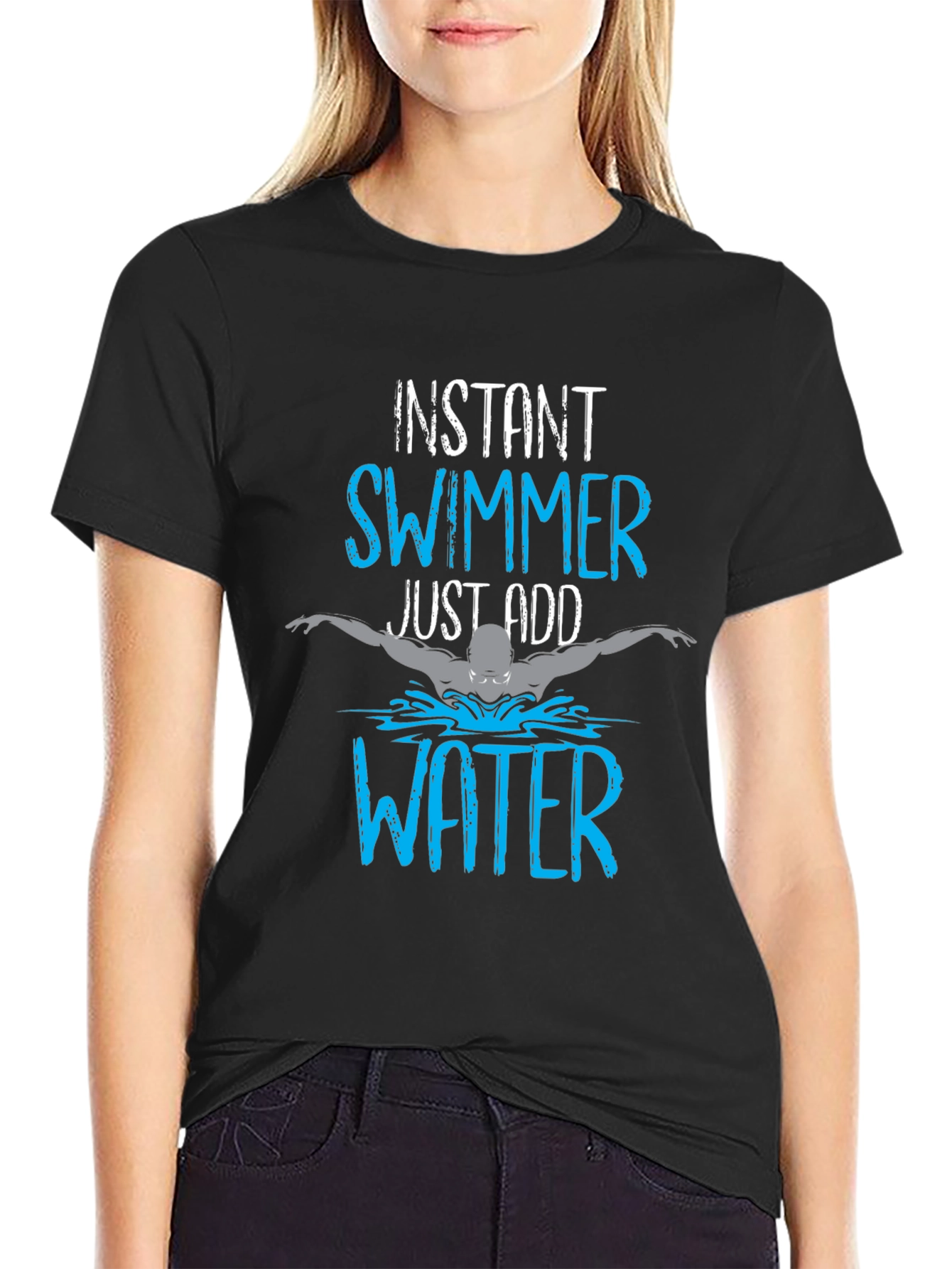 Instant Swimmer T-Shirt - Just Add Water!