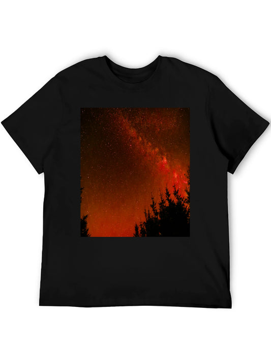 Celestial Forest Black Tee