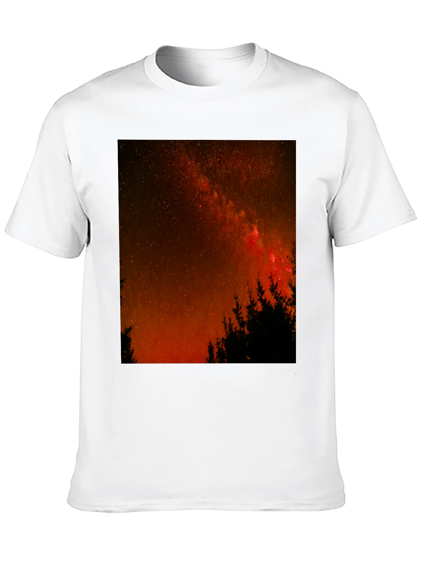 Celestial Forest Black Tee