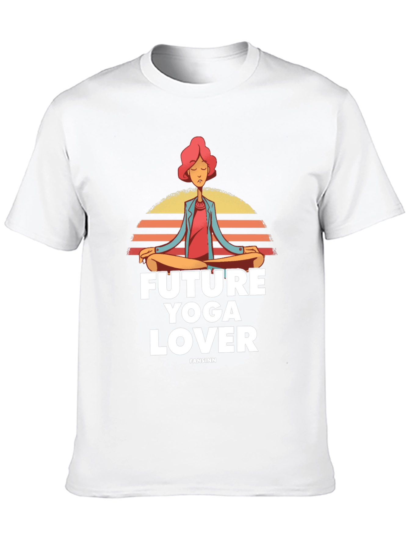 Future Yoga Lover Graphic T-Shirt